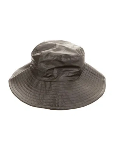 Pre-owned Rains Bucket Hat In Brown