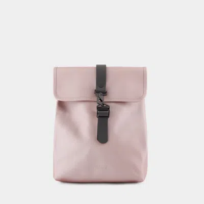 Rains Bucket W3 Backpack -  - Synthetic - Muse In Pink