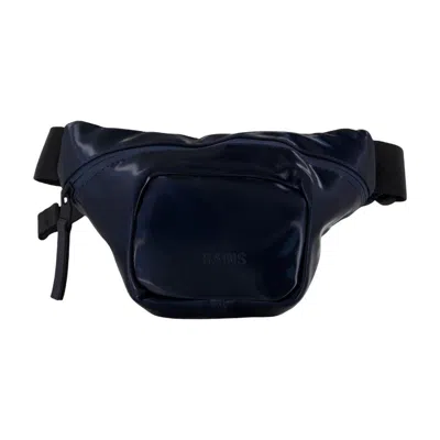 Rains Bum Bag Micro W3 Belt Bag In Blue