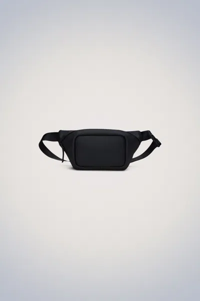 Rains Waterproof Fanny Pack In Black