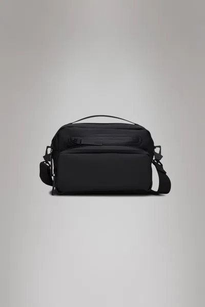 Rains Cargo Box Bag In Black