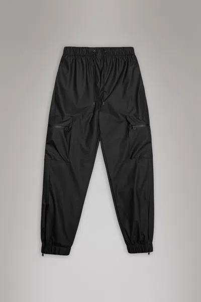 Rains Cargo Rain Pants Regular In Black