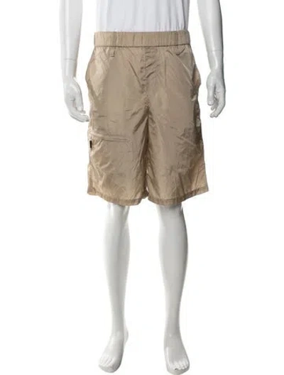 Pre-owned Rains Cargo Shorts In Brown
