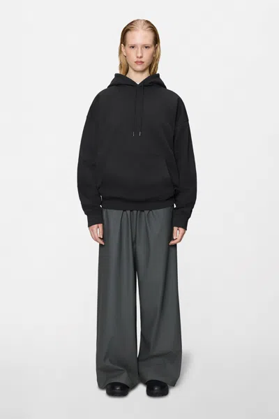 Rains Classic Hoodie In Black