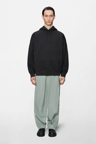 Rains Classic Hoodie In Black