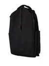 Rains Clip Front Backpack In Black
