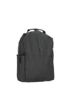 Rains Clip Front Backpack In Black