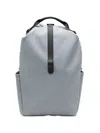 Rains Clip Front Matte Backpack In Gray