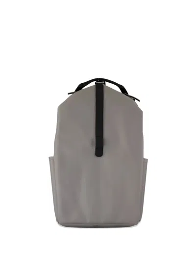 Rains Clip Front Backpack In Gray