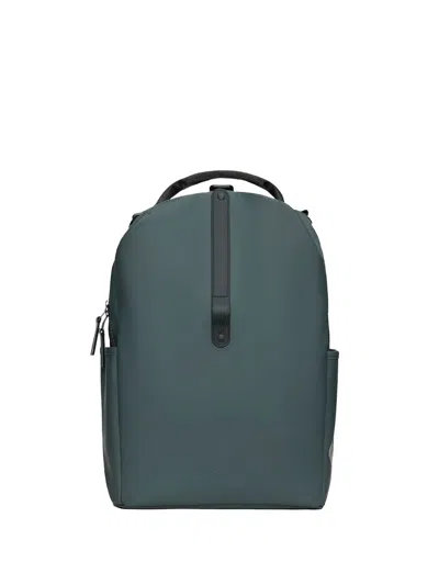 Rains Clip Front Backpack In Green