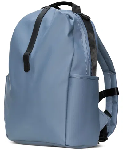 Rains Clip-front Backpack In Blue Dusk