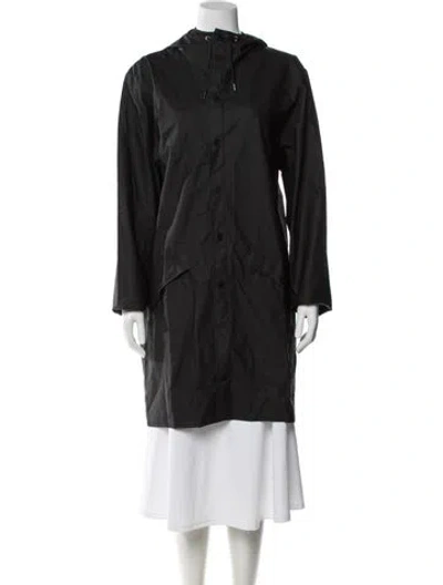 Pre-owned Rains Coat W/ Tags In Gray