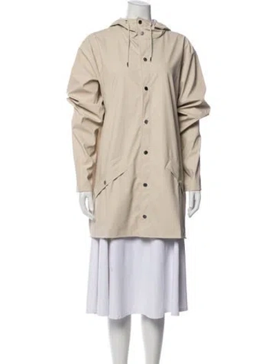 Pre-owned Rains Coat W/ Tags In Neutral