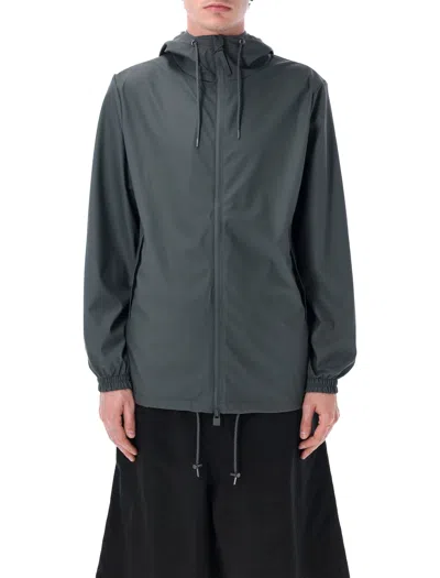 Rains Coats Grey In Multi