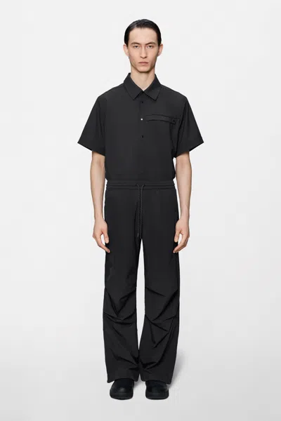 Rains Cooldown Track Pants In Black