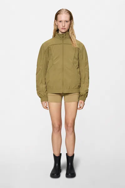 Rains Cooldown Track Top In Green