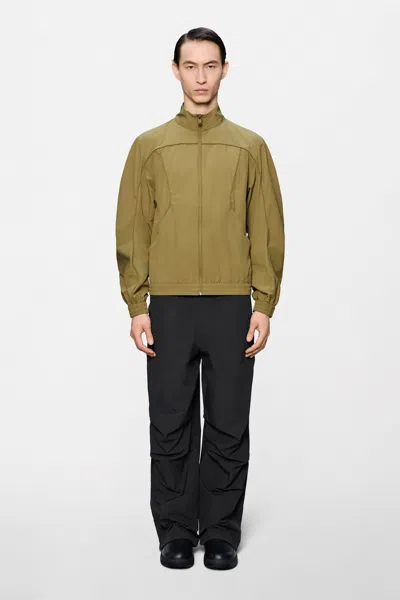 Rains Cooldown Track Top In Green