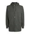 Rains Core Rain Jacket In Green