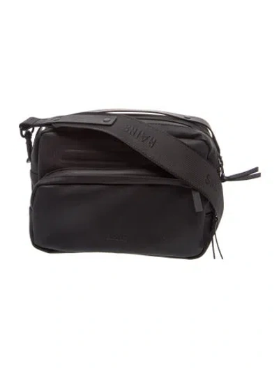 Pre-owned Rains Crossbody Bag In Black