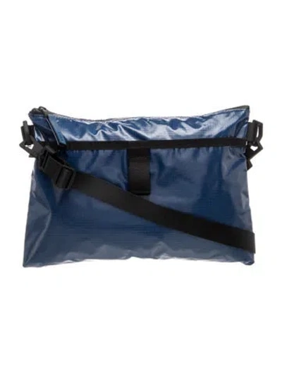 Pre-owned Rains Crossbody Bag In Blue