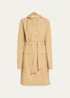 Rains Curve W Jacket In Sand