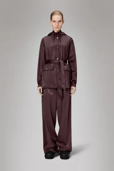 Rains Curve Jacket In Multi