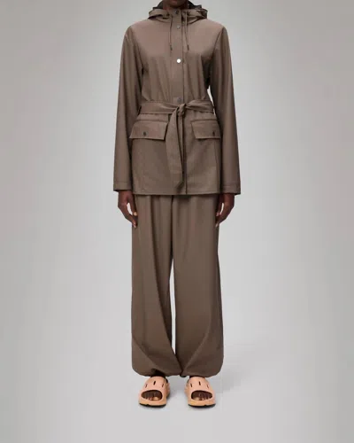 Rains Curve Rain Jacket W3 In Shade In Shade