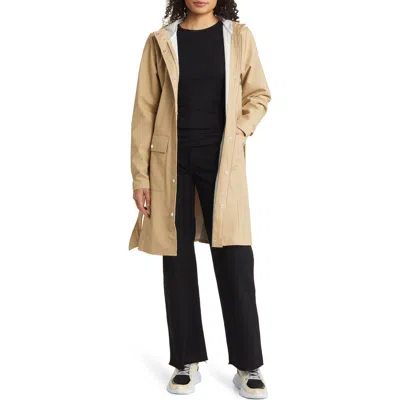 RAINS RAINS CURVE WATERPROOF BELTED JACKET