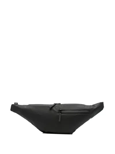 Rains Dash Matte-finish Belt Bag In Black