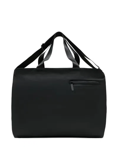 Rains Dash Messenger Tote Bag In Black