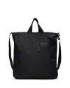 Rains Dash Messenger Tote Bag In Black