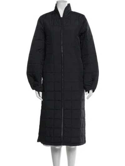 Pre-owned Rains Down Coat In Blue
