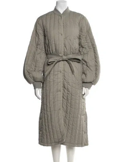 Pre-owned Rains Down Coat W/ Tags In Gray