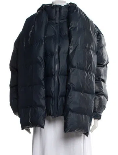 Pre-owned Rains Down Jacket W/ Tags In Blue