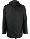 Rains Waterproof Rain Jacket In Black