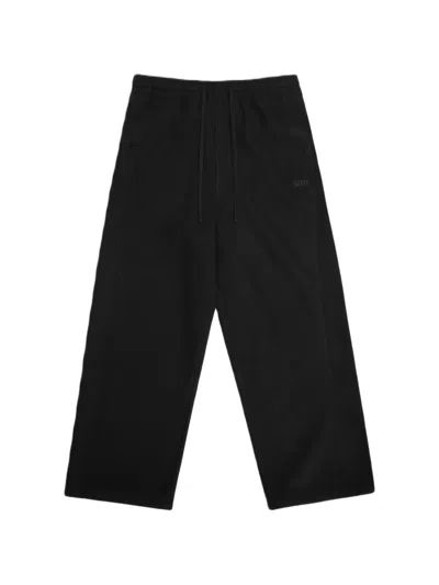 Rains Drawstring-waist Track Pants In Black