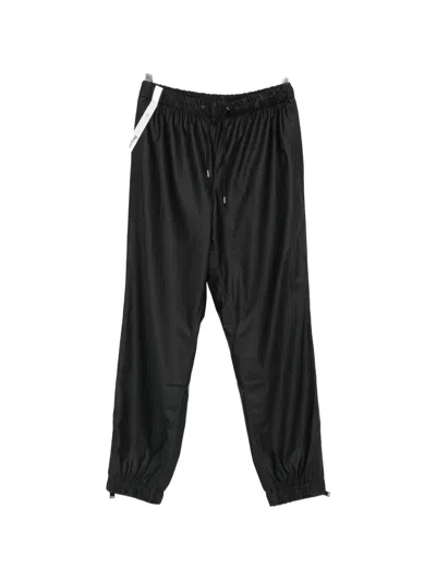 Rains Elasticated-waistband Track Pants In Black