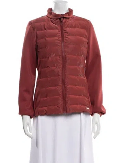 Pre-owned Rains Faux Fur Jacket W/ Tags In Brown