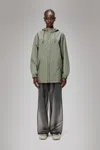 Rains Fishtail Jacket In Animal Print