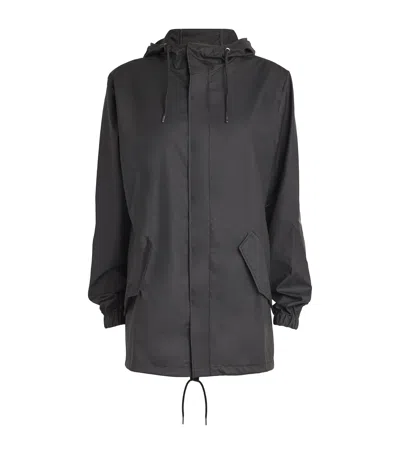 Rains Fishtail Jacket In Black