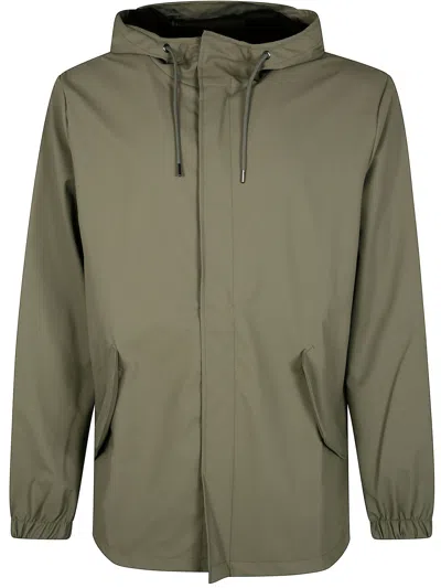 Rains Fishtall Jacket In Green