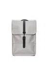 Rains Flap-buckle Backpack In Neutral