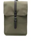 Rains Mini Waterproof Backpack In Green