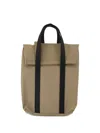 Rains Flap-pocket Shoulder-strap Backpack In Neutral