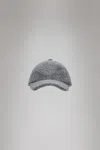 Rains Fleece Cap In Gray