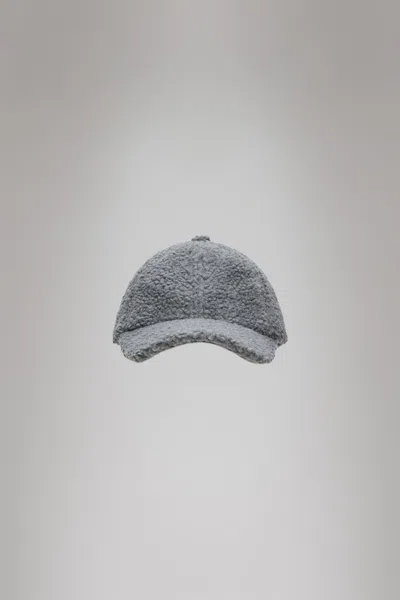 Rains Fleece Cap In Gray