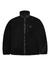 Rains Yermo Fleece Jacket T1 In Black In Black