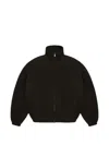 Rains Fleece-texture High-neck Jacket In Multi