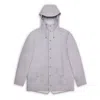 Rains Flint Waterproof Hooded Rain Jacket