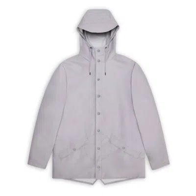 Rains Flint Waterproof Hooded Rain Jacket In Purple